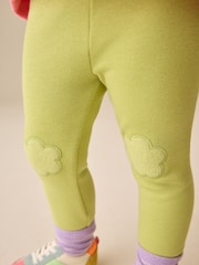 Green Cosy Fleece Lined Leggings (3mths-7yrs) - Image 4 of 8