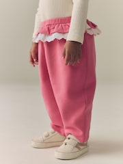 Pink Frill Waist Barrel Leg Trousers (3mths-7yrs) - Image 2 of 8