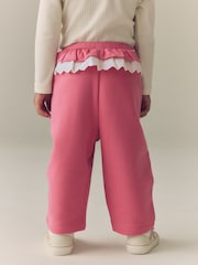 Pink Frill Waist Barrel Leg Trousers (3mths-7yrs) - Image 4 of 8