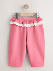 Pink Frill Waist Barrel Leg Trousers (3mths-7yrs) - Image 5 of 8