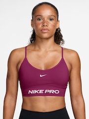 Nike True Berry Pro Seamless Light-Support Padded Sports Bra - Image 1 of 3