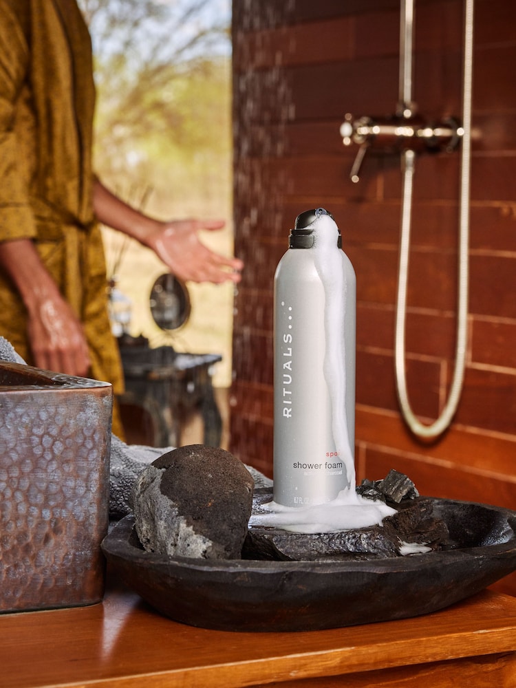 Rituals Sport Shower Foam Activated Charcoal 200ml - Image 1 of 5