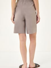 Marrón - Roman Drawcord Detail Shorts - Imagen 3 de 5