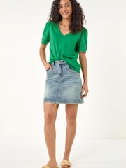 Roman Green Ric Rac Trim T-Shirt - Image 2 of 5