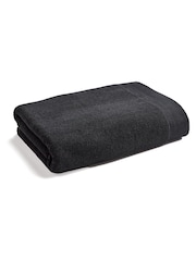 Christy Black Luxe Heavyweight Turkish Cotton Towel - Image 3 of 3