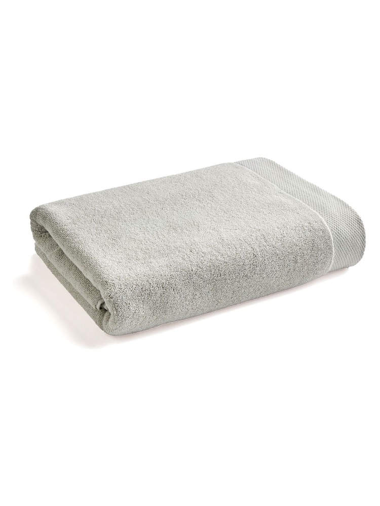 Christy French Grey Luxe Heavyweight Turkish Cotton Towel - Image 4 of 4