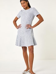 Roman – strukturiertes Stretch-Kleid mit Rüschensaum - Bild 2 von 5