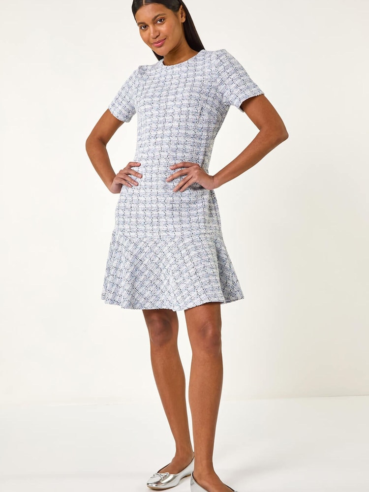 Roman – strukturiertes Stretch-Kleid mit Rüschensaum - Bild 2 von 5