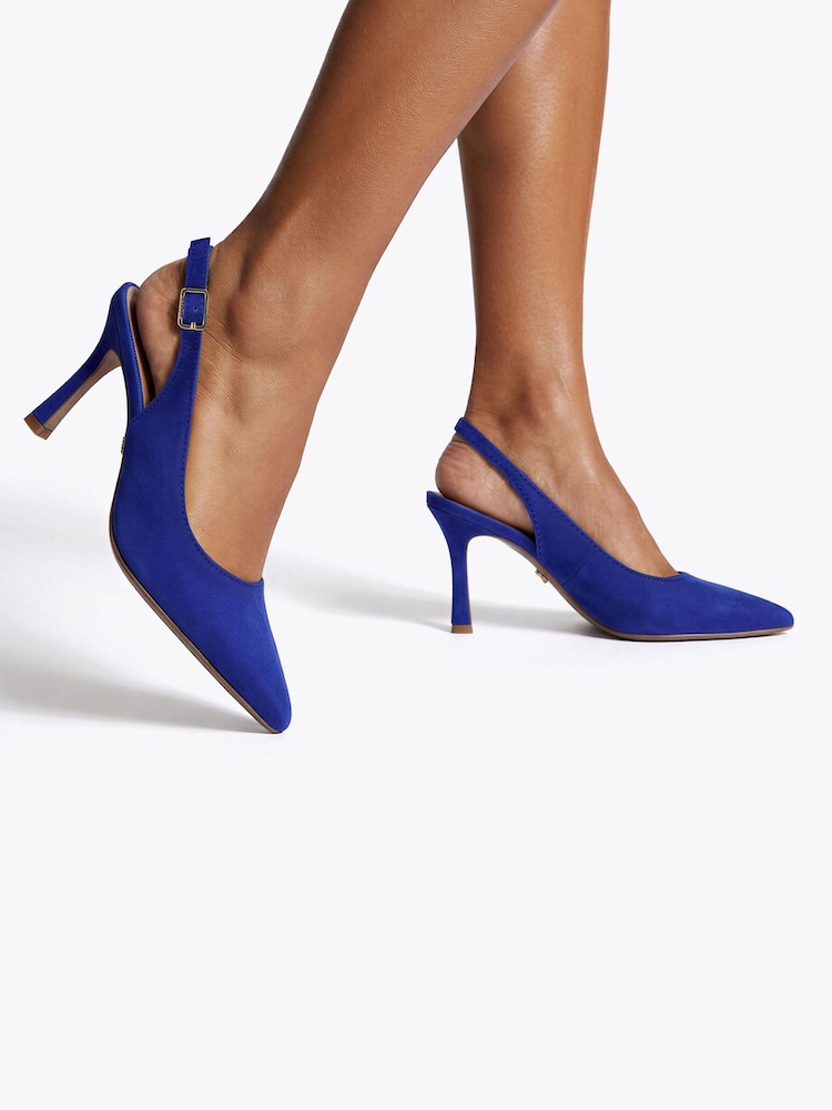 Carvela Blue Corletta Sling Jewel Shoes - Image 1 of 5 Carvela Blue Corletta Sling Jewel Shoes - Image 1 of 5