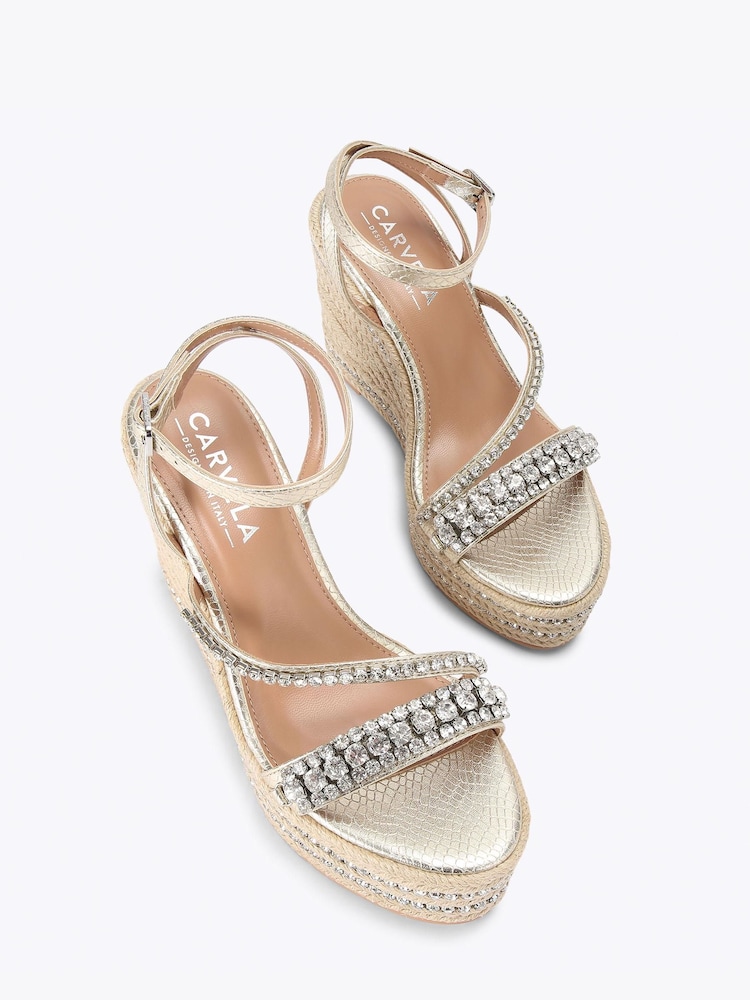 Carvela Lusso Sandalen mit Keilabsatz - Bild 2 von 4