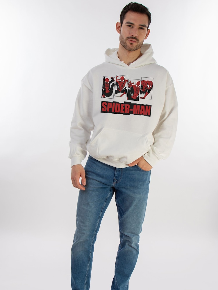 Brands In Marvel Spider-Man Squares Hoodie - 5şəkildən 2 şəkil