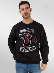 Brands In Marvel Spider-Man Great Power Sweat Top - Image 1 sur 5