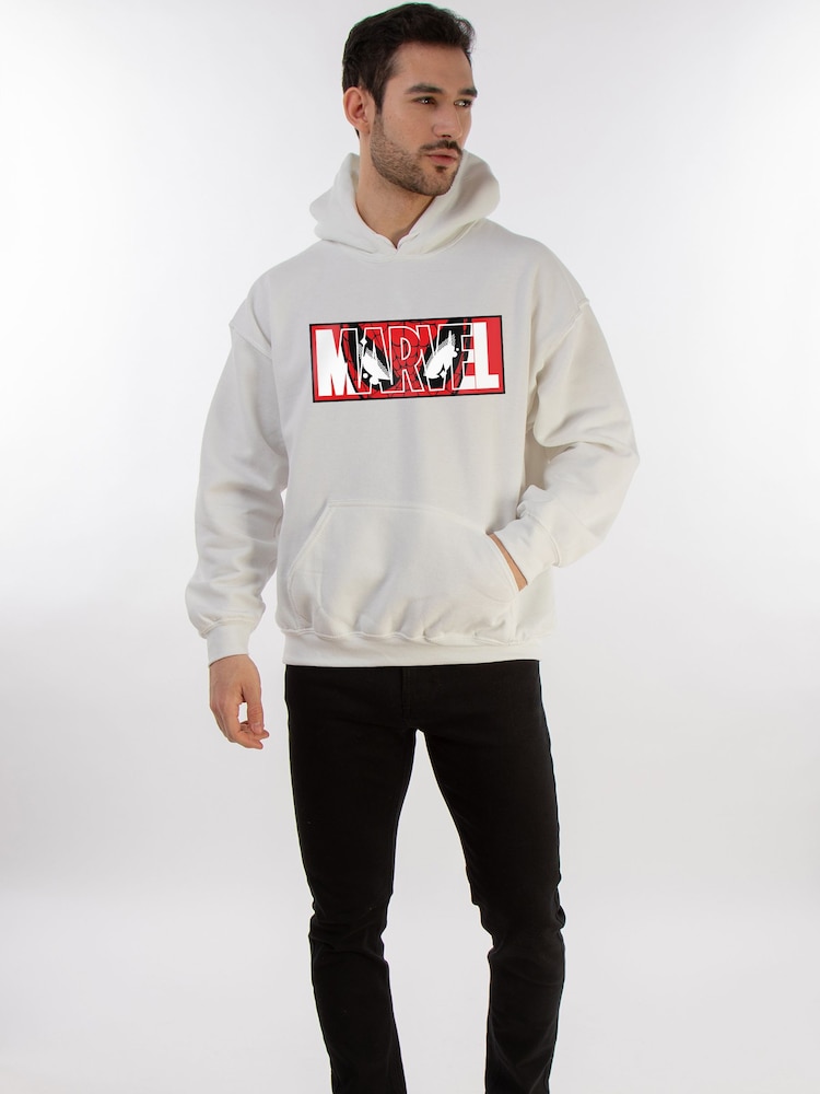 Brands In Marvel Spider-Man Marvel Logo Hoodie - Image 2 sur 5