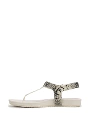 Vionic Cream Palisades Regular Fit Arch Support Toe Post Sandals - Image 2 of 7