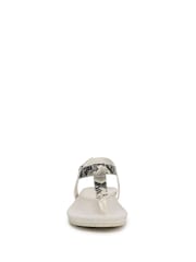 Vionic Cream Palisades Regular Fit Arch Support Toe Post Sandals - Image 4 of 7