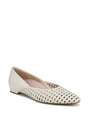 Vionic Cream Gracia Woven Regular Fit Arch Support Ballet Flats - Image 2 of 7