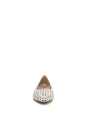 Vionic Cream Gracia Woven Regular Fit Arch Support Ballet Flats - Image 7 of 7