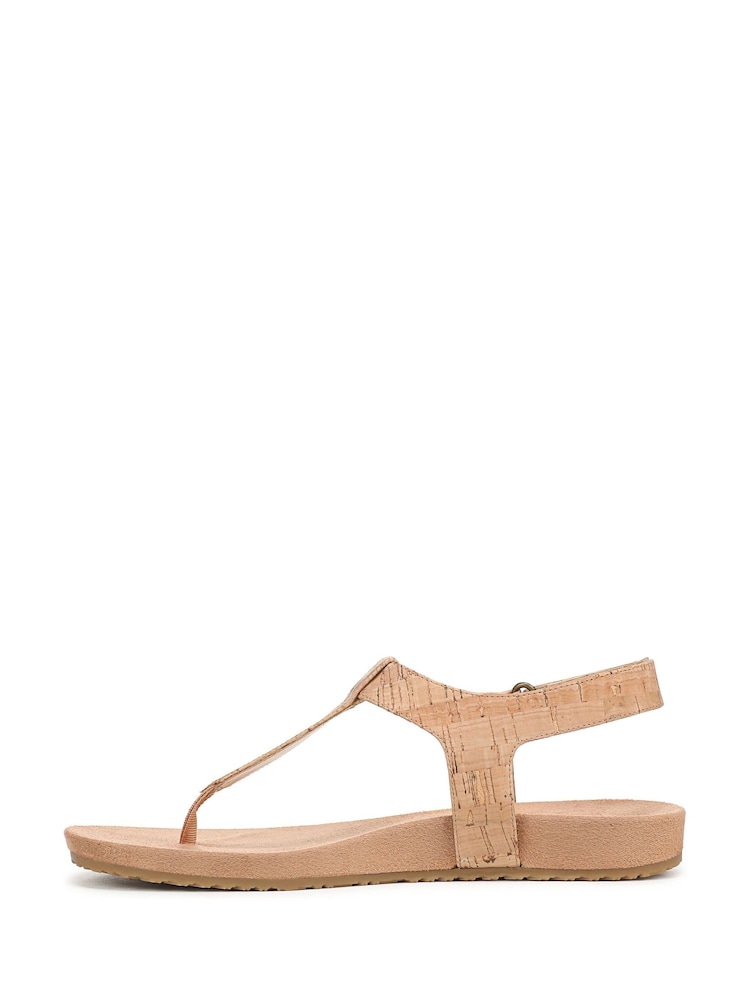 Vionic Brown Palisades Regular Fit Arch Support Toe Post Sandals - Image 2 of 7