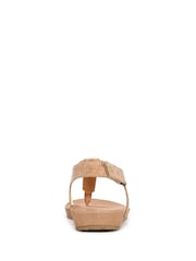 Vionic Brown Palisades Regular Fit Arch Support Toe Post Sandals - Image 5 of 7
