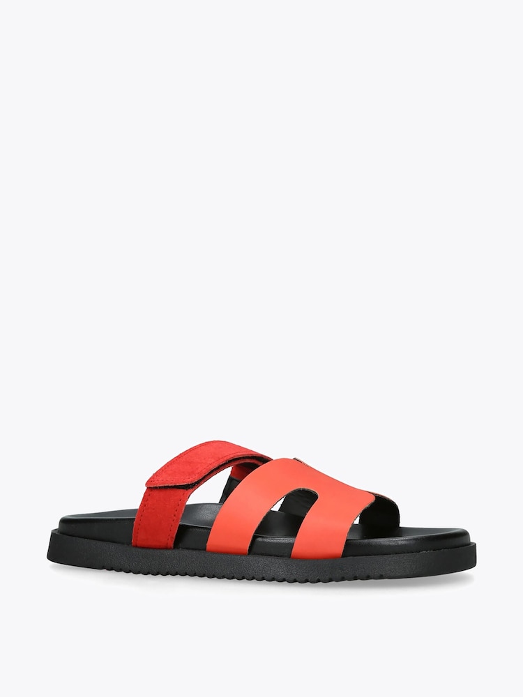 Steve Madden Red Missile Sandals - Image 2 of 4