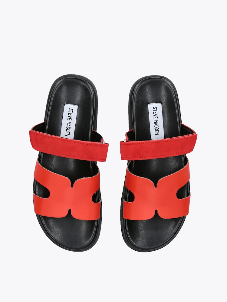 Steve Madden Red Missile Sandals - Image 4 of 4