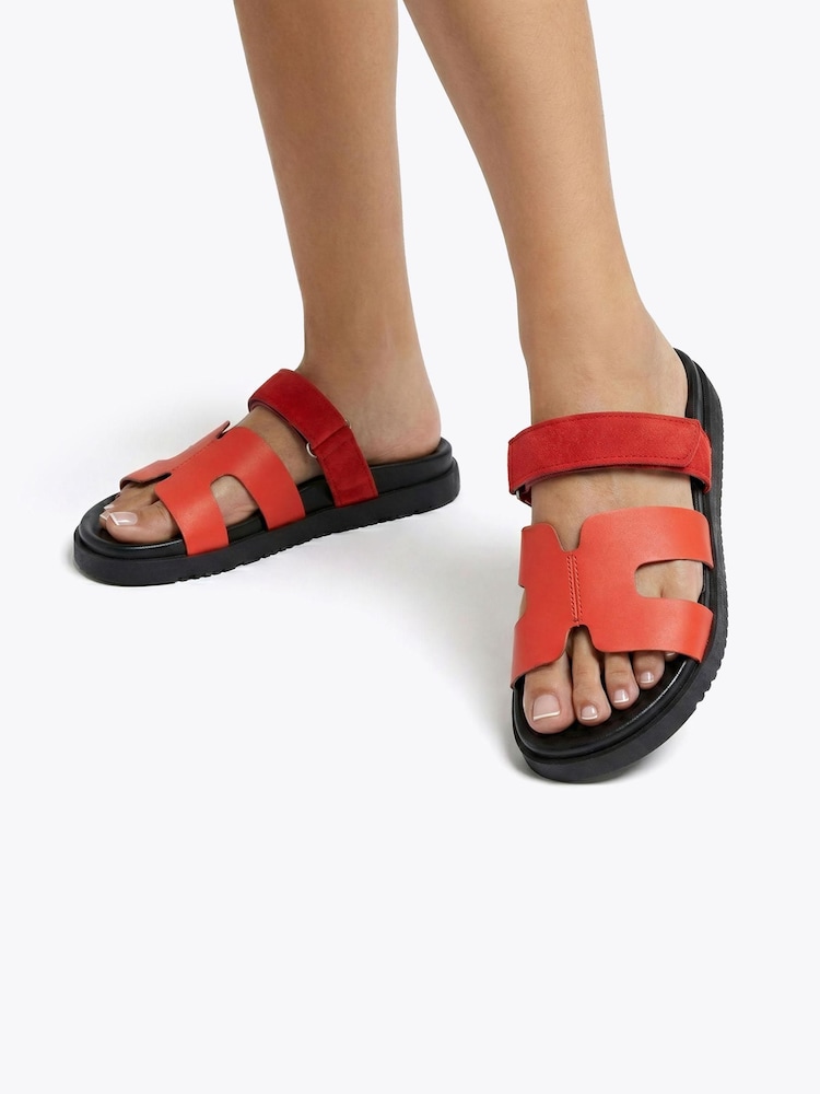 Steve Madden Red Missile Sandals - Image 5 of 5