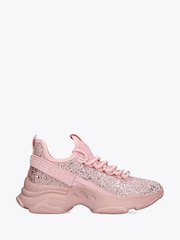 Steve Madden Pink Maxilla Trainers - Image 1 of 4