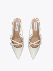 Steve Madden White Lindale Pumps - Image 4 of 4