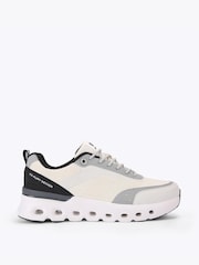 KG Kurt Geiger White Logan Trainers - Image 1 of 4