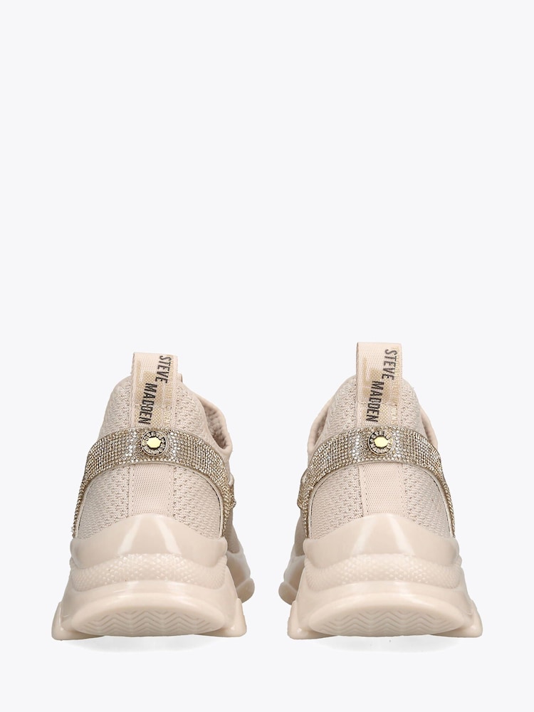 Steve Madden Beige Match-Re Trainers - Image 4 of 4