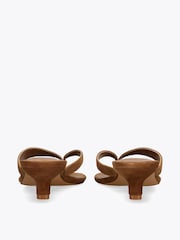 Steve Madden Brown Tracie Suede Sandals - Image 3 of 4
