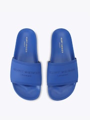KG Kurt Geiger Blue Slider Sandals - Image 2 of 4