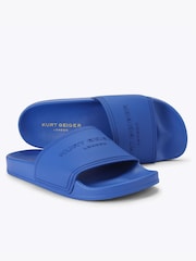 KG Kurt Geiger Blue Slider Sandals - Image 3 of 4