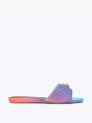 Kurt Geiger London Pink Brixton Flat Sandals - Image 1 of 4