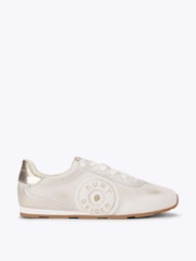 Kurt Geiger London Gold Bromley Slimline Trainers - Image 1 of 4