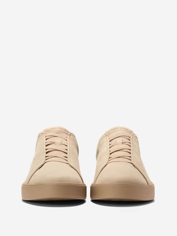 Cole Haan Light Brown Grandpro Luxe Slip On Trainers - Image 2 of 7