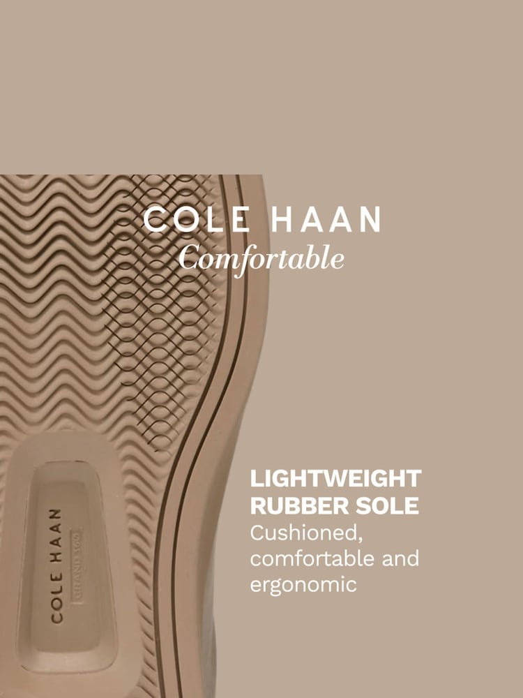 Cole Haan Light Brown Grandpro Luxe Slip On Trainers - Image 7 of 7
