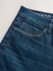 Marine Blue Bi-Stretch Slim Fit Motion Flex Jeans - Image 3 of 5