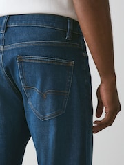 Marine Blue Bi-Stretch Slim Fit Motion Flex Jeans - Image 7 of 12