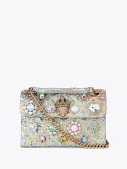 Kurt Geiger London Blue Medium Kensington Bag - Image 1 of 5