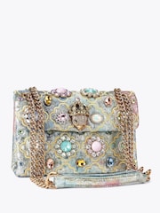 Kurt Geiger London Blue Medium Kensington Bag - Image 2 of 5