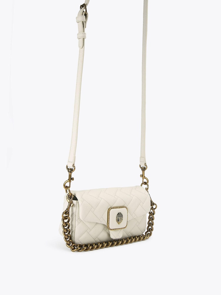 Kurt Geiger London White Mini Pimlico Bag - Image 2 of 4
