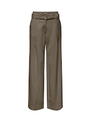 ONLY Grey High Waisted Cargo Trousers - Image 1 of 2