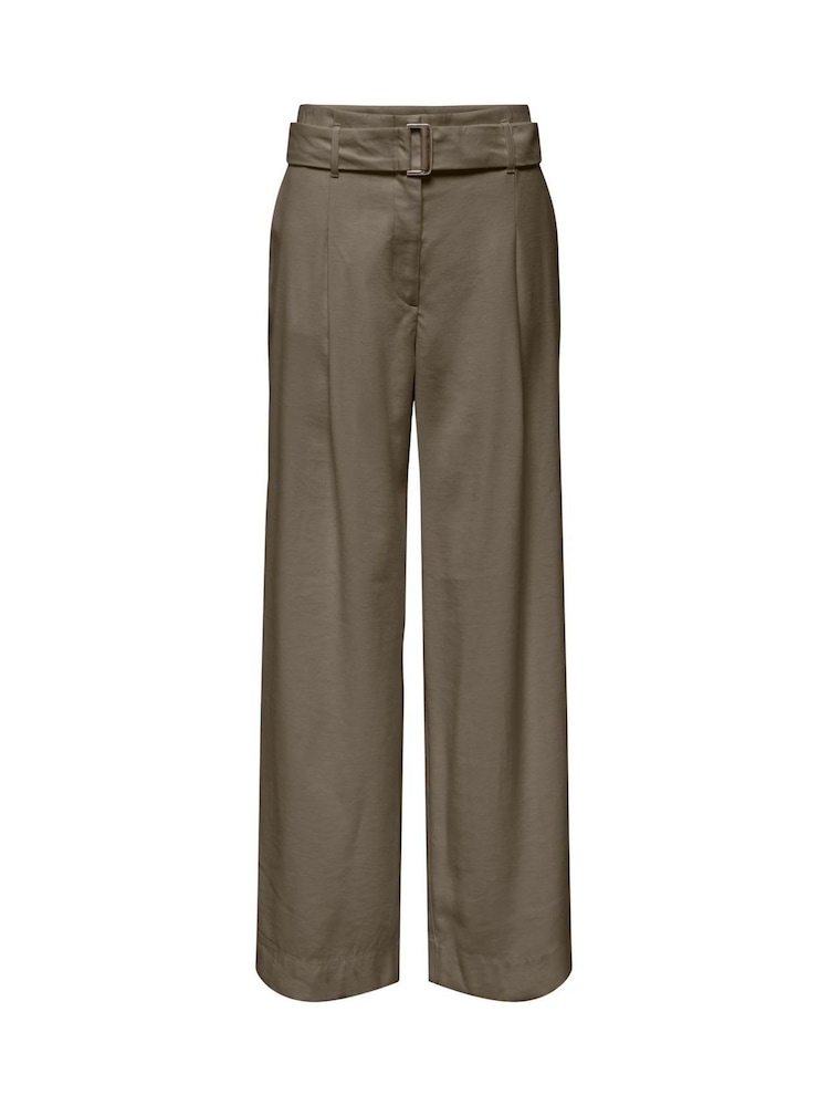 ONLY Grey High Waisted Cargo Trousers - Image 1 of 2 ONLY Grey High Waisted Cargo Trousers - Image 1 of 2