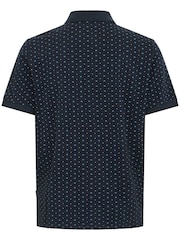 Blend Blue Abdo Printed Polo Shirt - Image 7 of 8