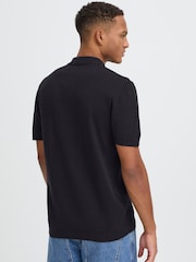 Blend Black Baron Knitted Polo Shirt - Image 2 of 5