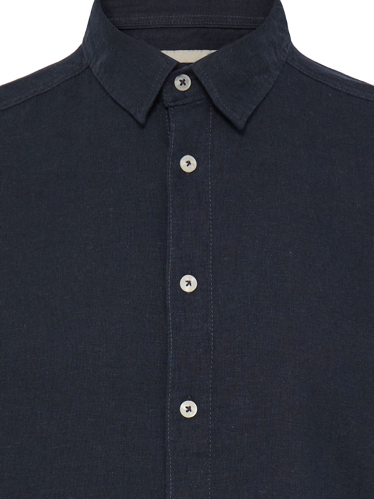Blend Blue Bobby Linen Shirt - Image 8 of 8