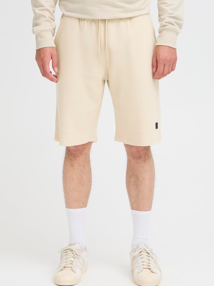 Blend Natural Fillip Waffle Knit Shorts - Image 1 of 8 Blend Natural Fillip Waffle Knit Shorts - Image 1 of 8