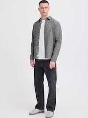 Blend Grey Daris Slub Shirt - Image 3 of 3