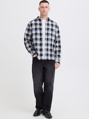 Blend Blue Daris Check Shirt - Image 3 of 6